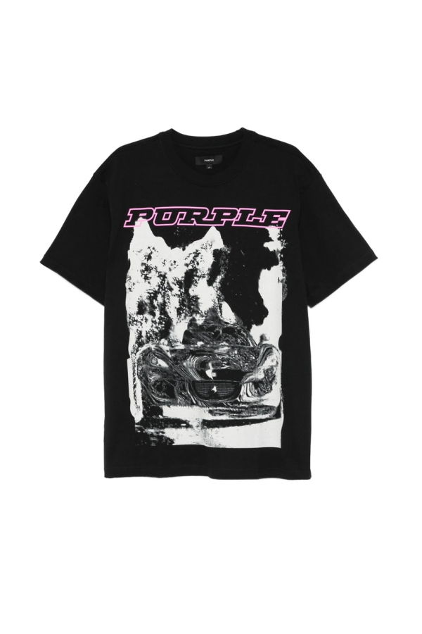PURPLE Purple Brand T-Shirt - Black