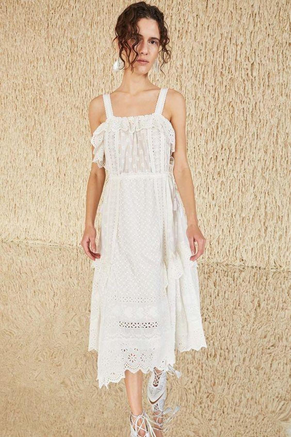 Ulla Johnson Edwina Dress - Blanc | Garmentory Ulla Johnson Edwina Dress - Blanc | Garmentory