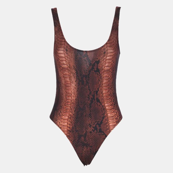 Jean Paul Gaultier Beachwear Cover-Up - Brown/Black
