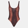 Jean Paul Gaultier Beachwear Cover-Up - Brown/Black - Thumbnail 1