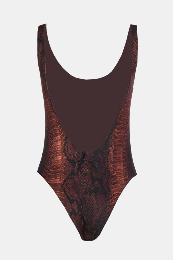 Jean Paul Gaultier Beachwear Cover-Up - Brown/Black