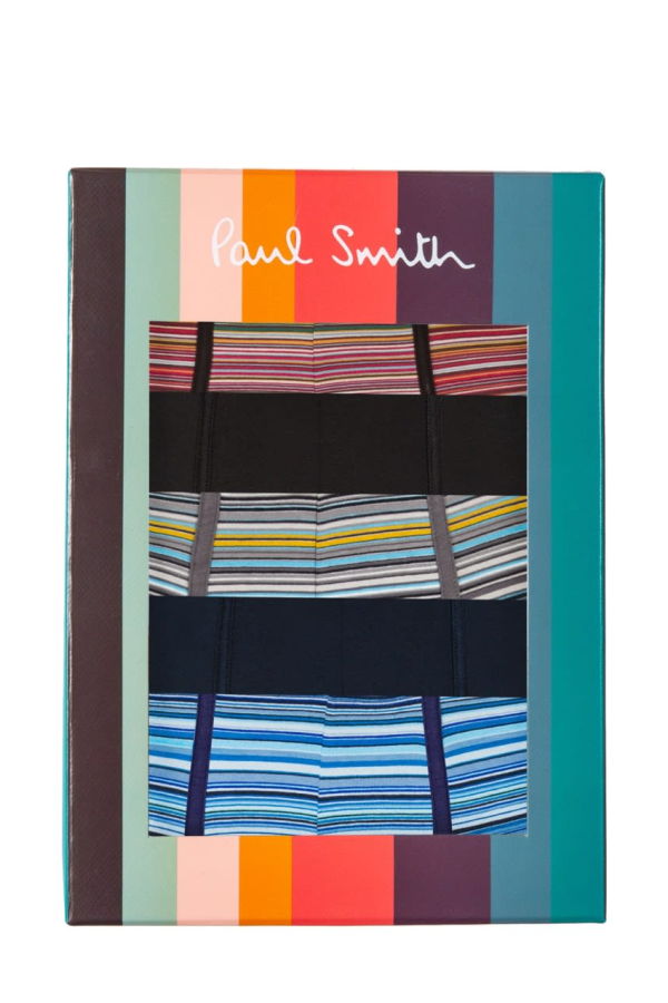 PAUL SMITH Pack of Five Boxer Shorts - MULTICOLOUR