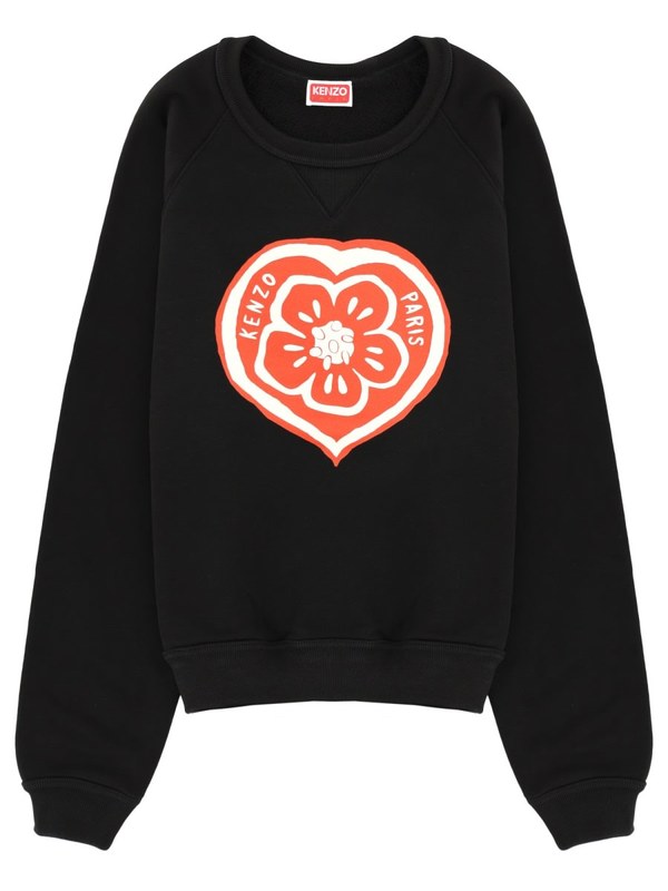 Kenzo Boke Heart Sweatshirt - Black