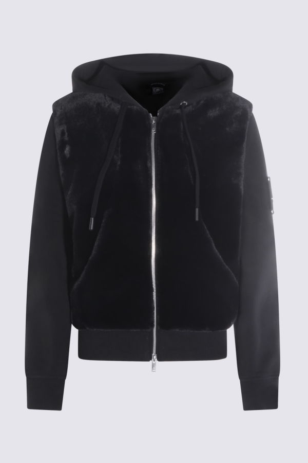 MOOSE KNUCKLES Black Casual Jacket - Black