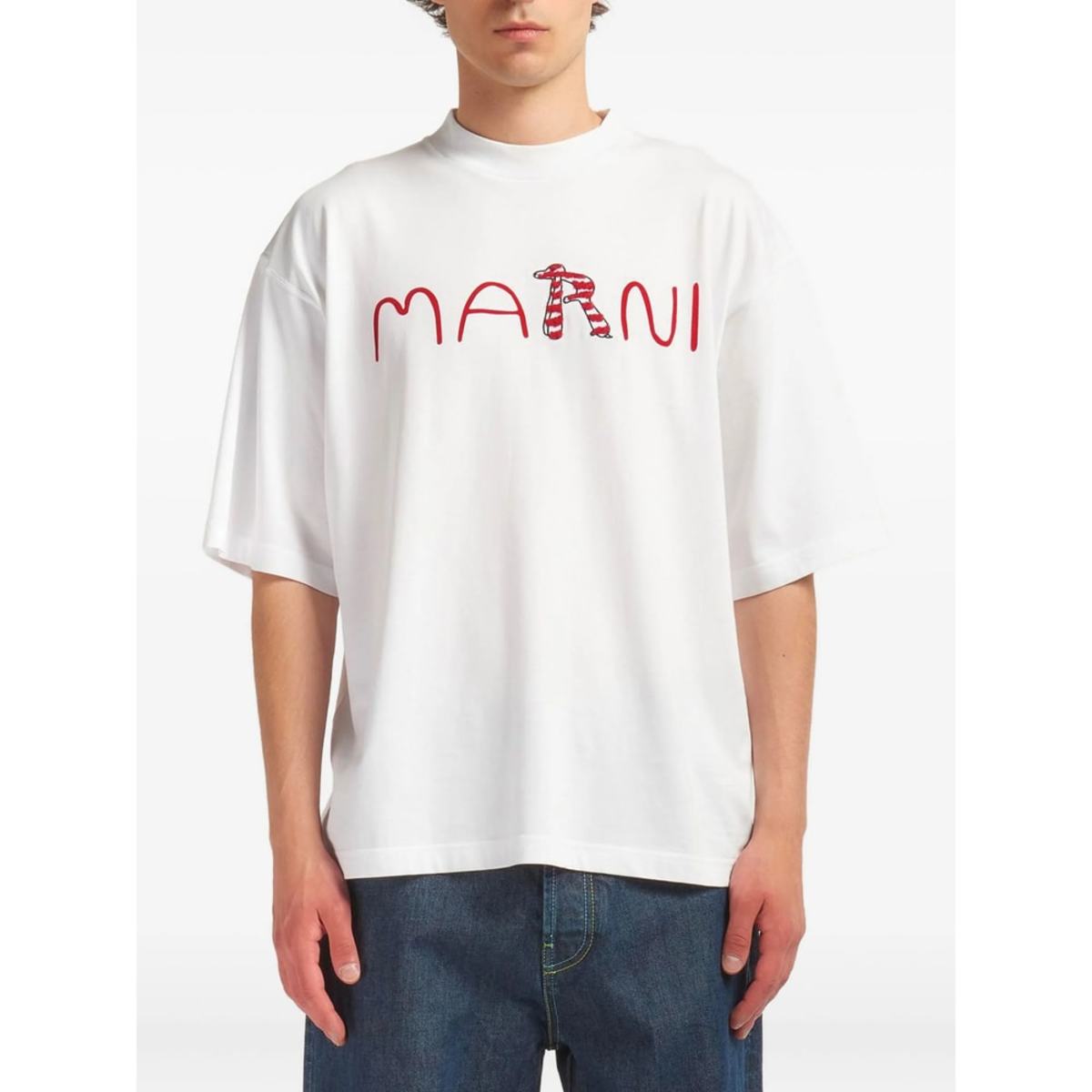 Marni T-shirt Tee - White - Image 1 of 3