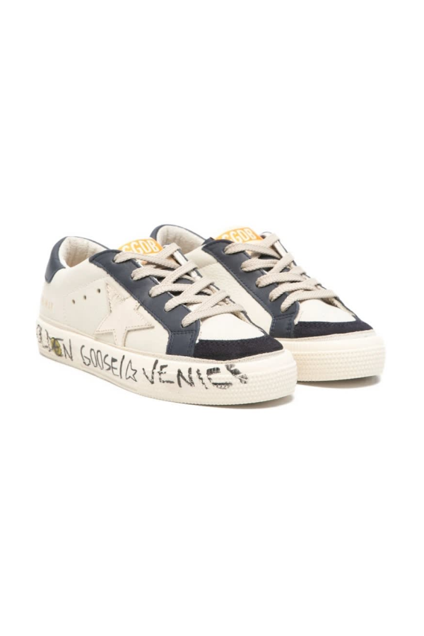 KIDS Golden Goose Star Signature Sneaker - Multicolour