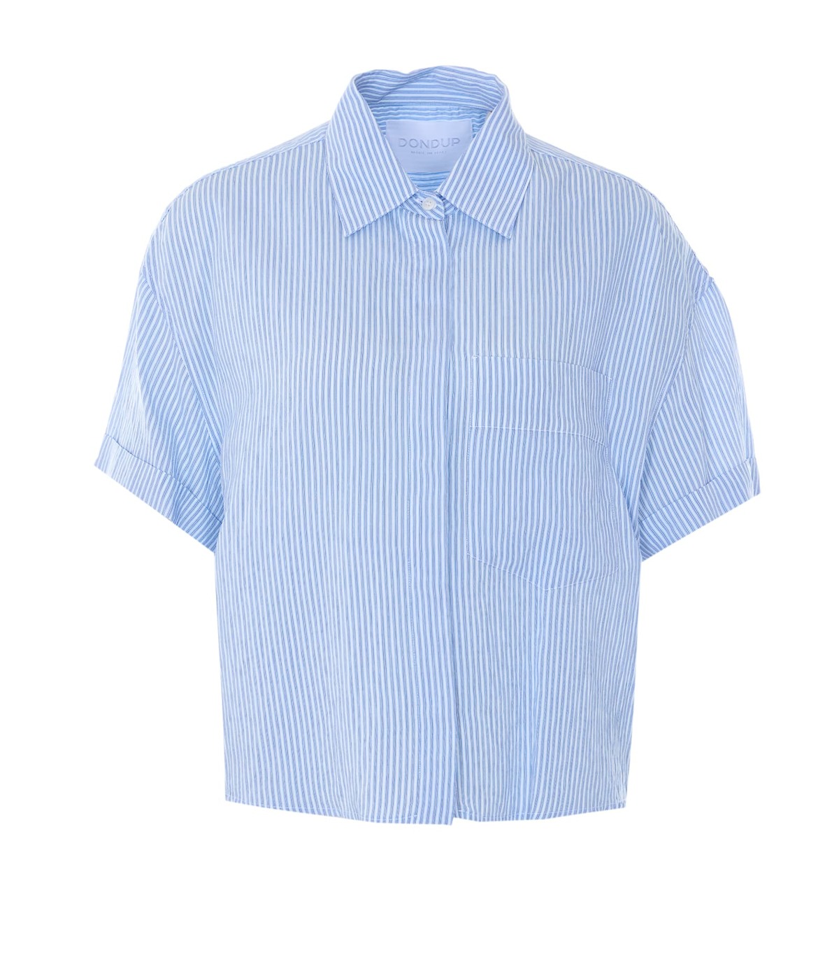 Dondup Striped Shirt - Blue - Image 1 of 4