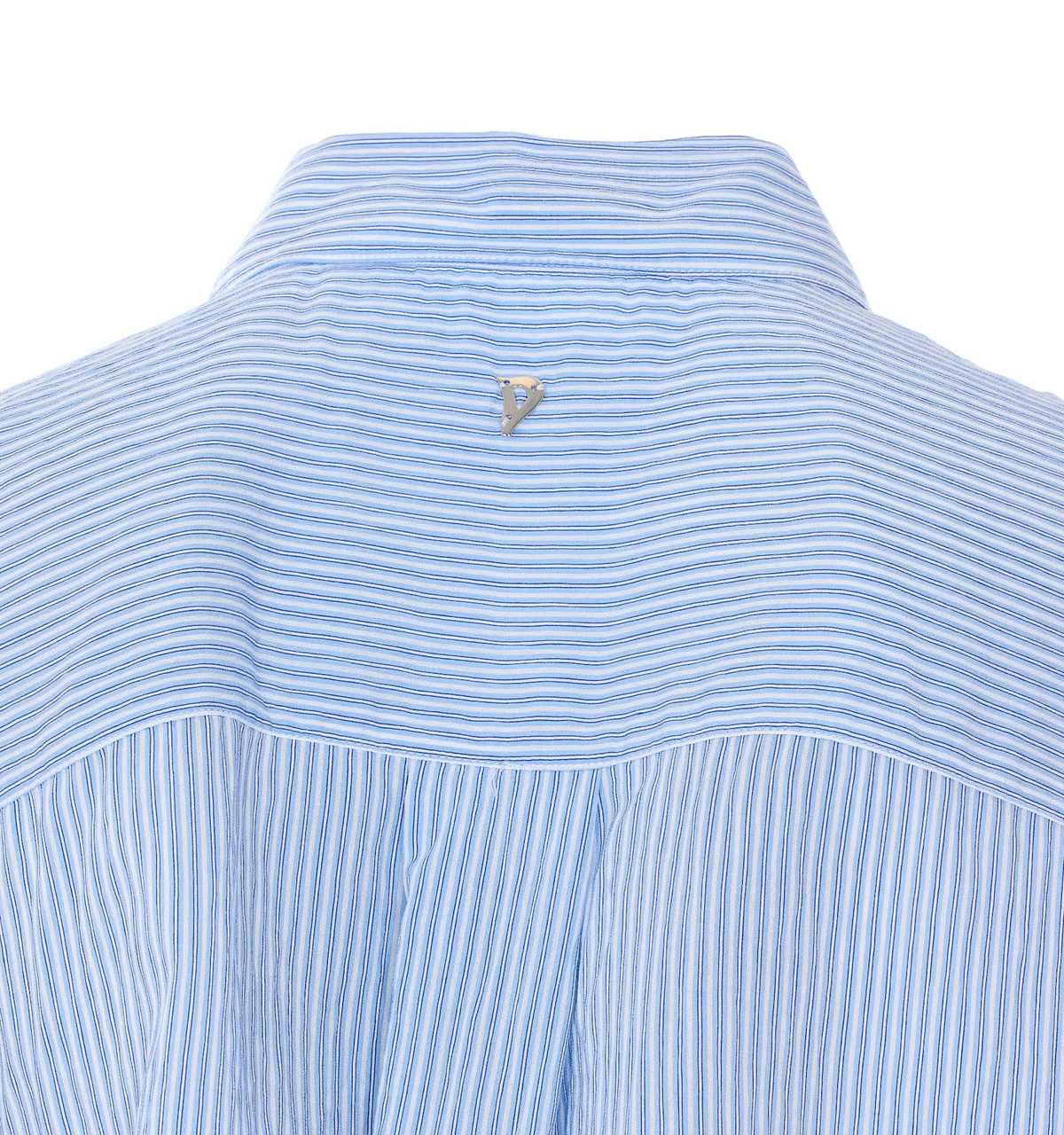 Dondup Striped Shirt - Blue - Image 3 of 4