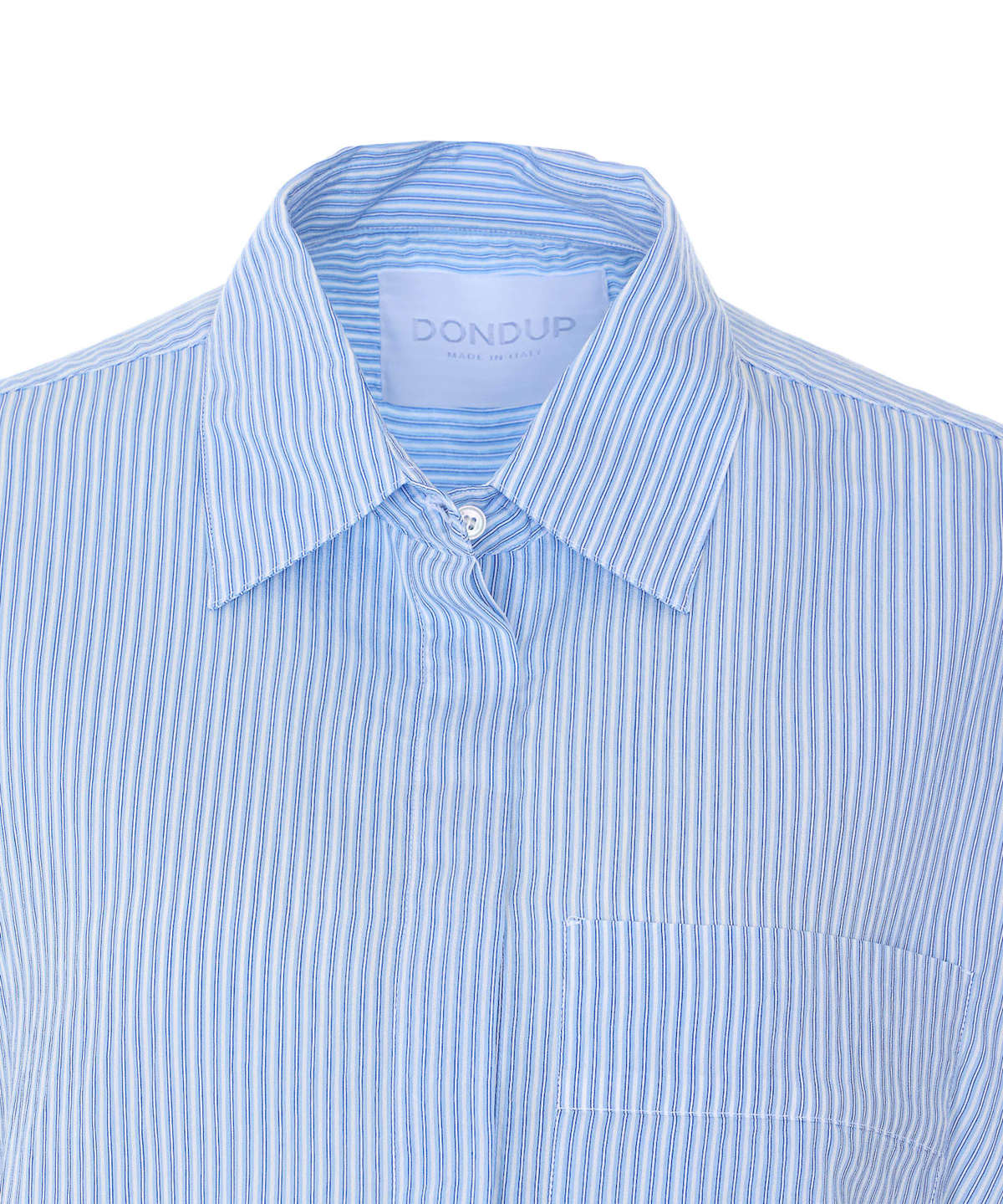 Dondup Striped Shirt - Blue - Image 4 of 4