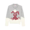 Kenzo Sweater - Grey/White - Thumbnail 1