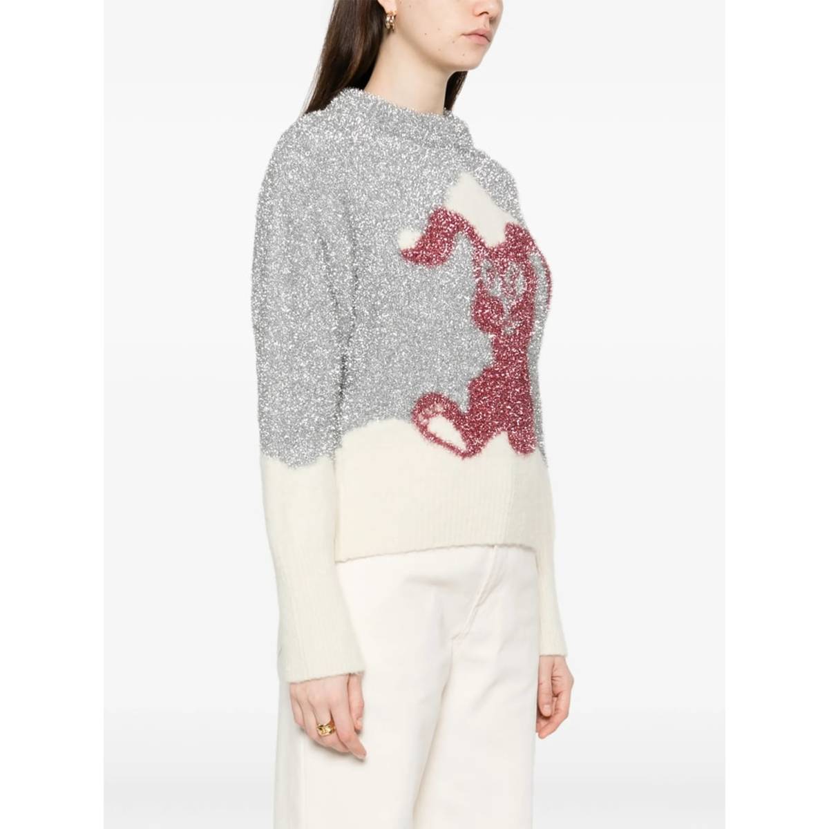 Kenzo Sweater - Grey/White - Image 5 of 5