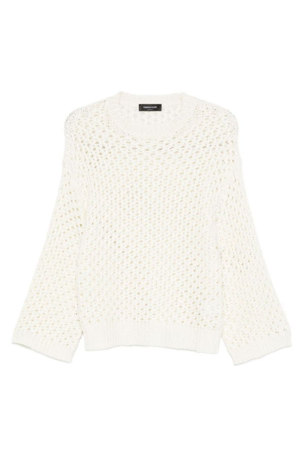 Fabiana Filippi Wool Blend Sweater - Beige