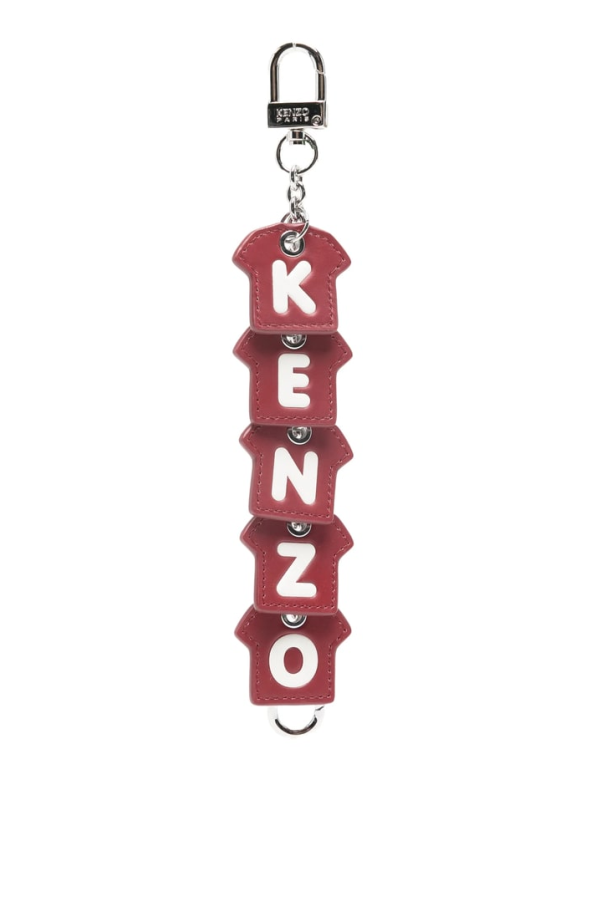 Kenzo Keyring - Red/Silver