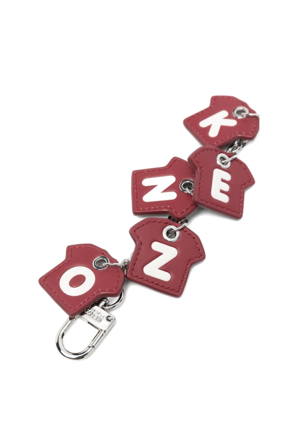 Kenzo Keyring - Red/Silver