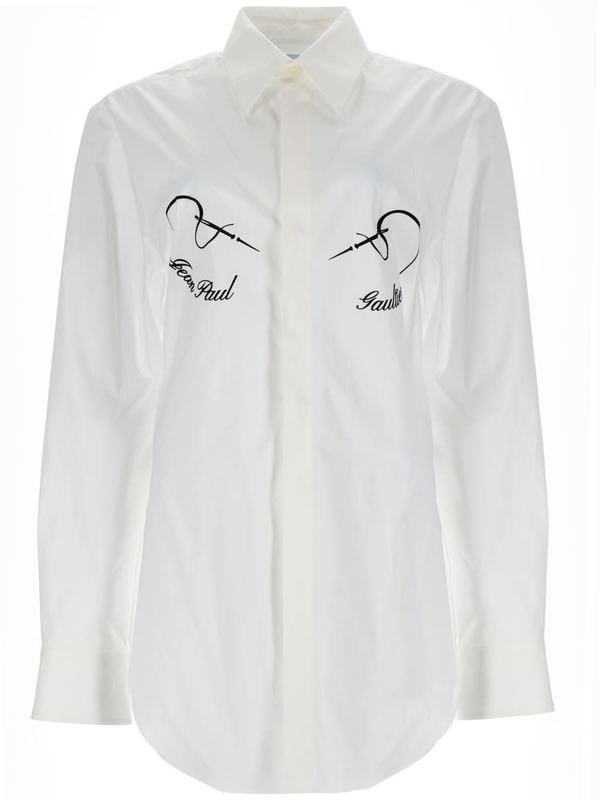 Jean Paul Gaultier Needles Shirt - White