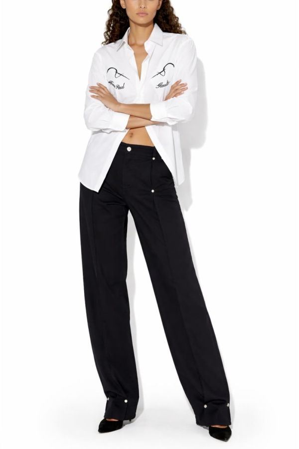 Jean Paul Gaultier Needles Shirt - White