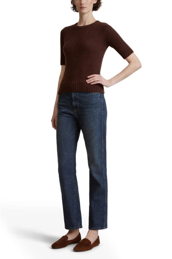 khaite Abigail Stretch Jeans - Blue