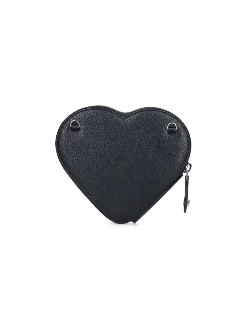 Vivienne Westwood New Heart Crossbody Bag - Black