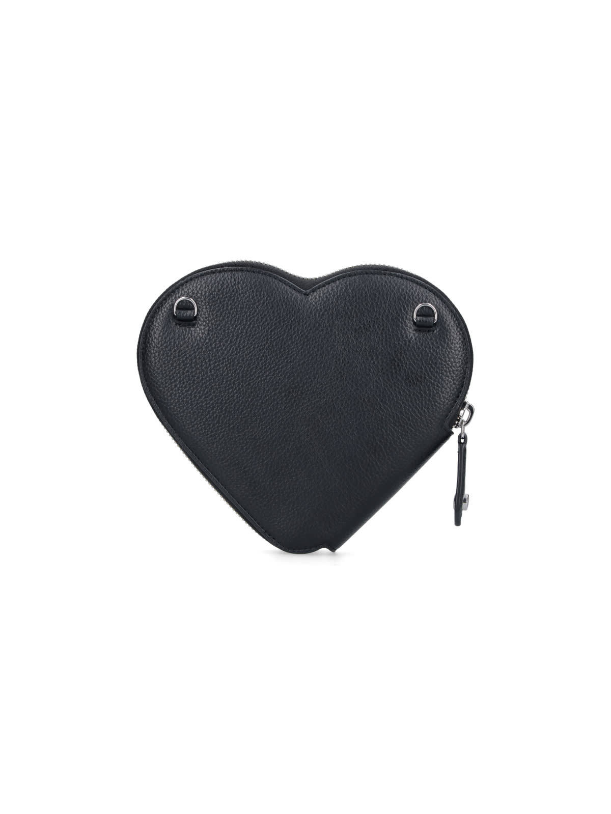Vivienne Westwood New Heart Crossbody Bag - Black - Image 3 of 5
