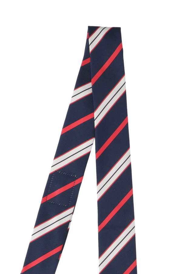 thom browne Striped Tie - Blue