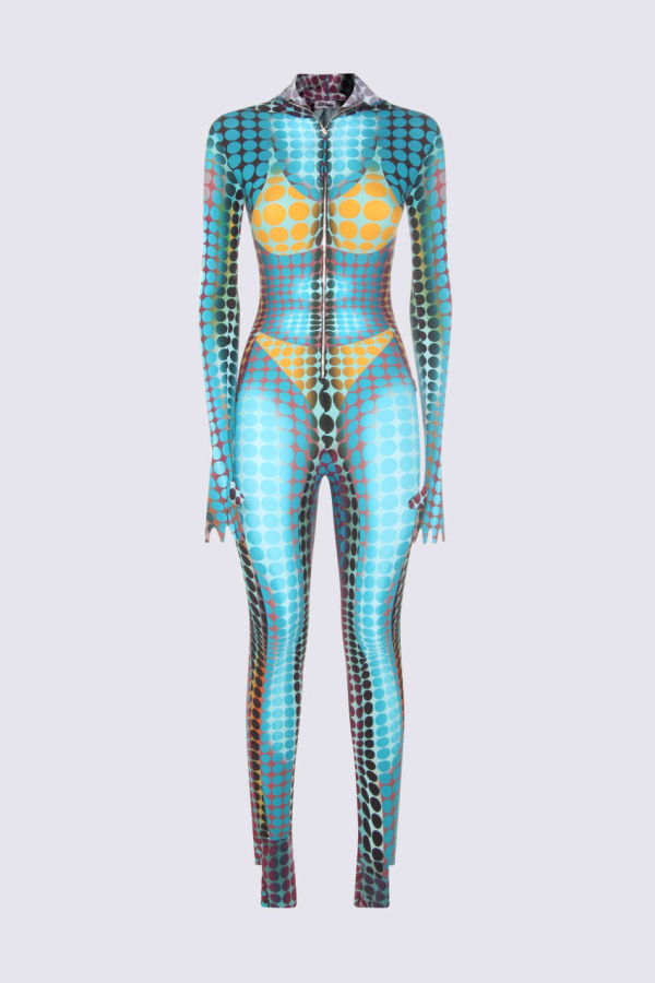 Jean Paul Gaultier Colorful Jumpsuit