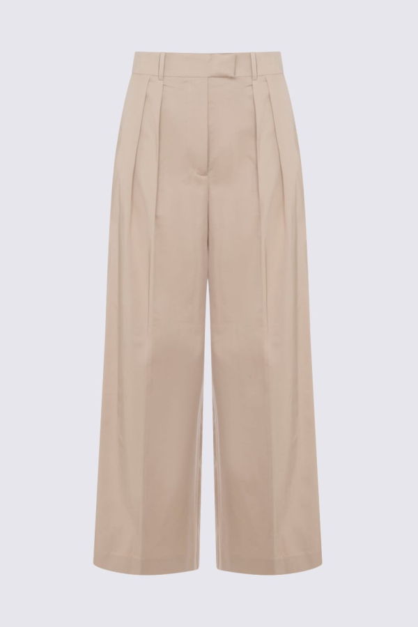 Anine Bing Cotton Pants - Beige