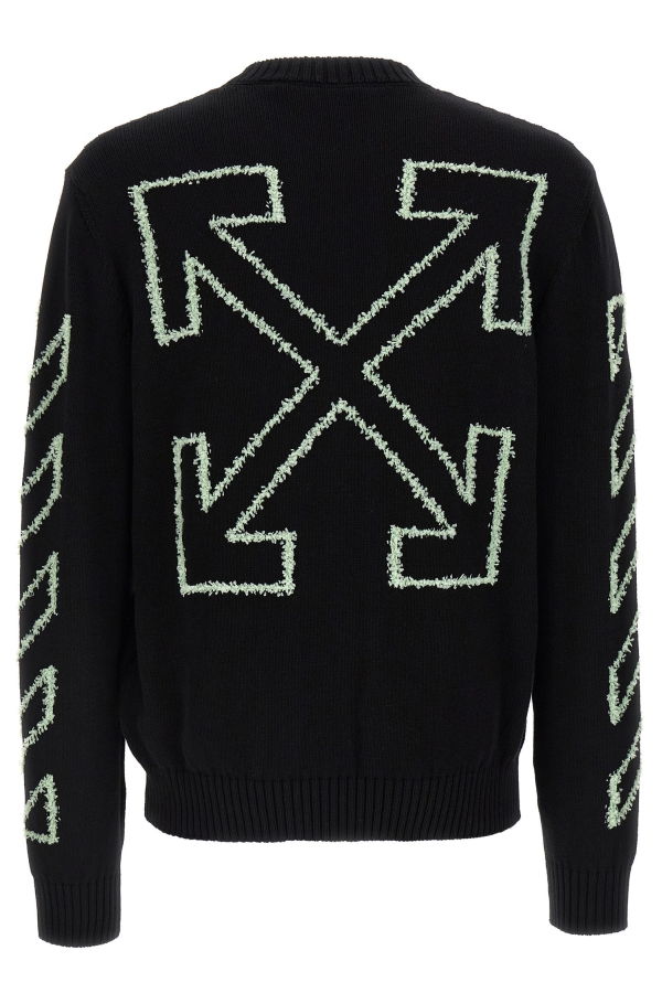 Off-White Diag Outline Sweater - Black