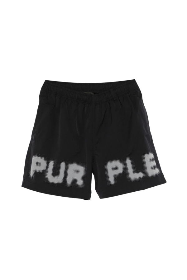 PURPLE Brand Short Swimming Trunks - Black