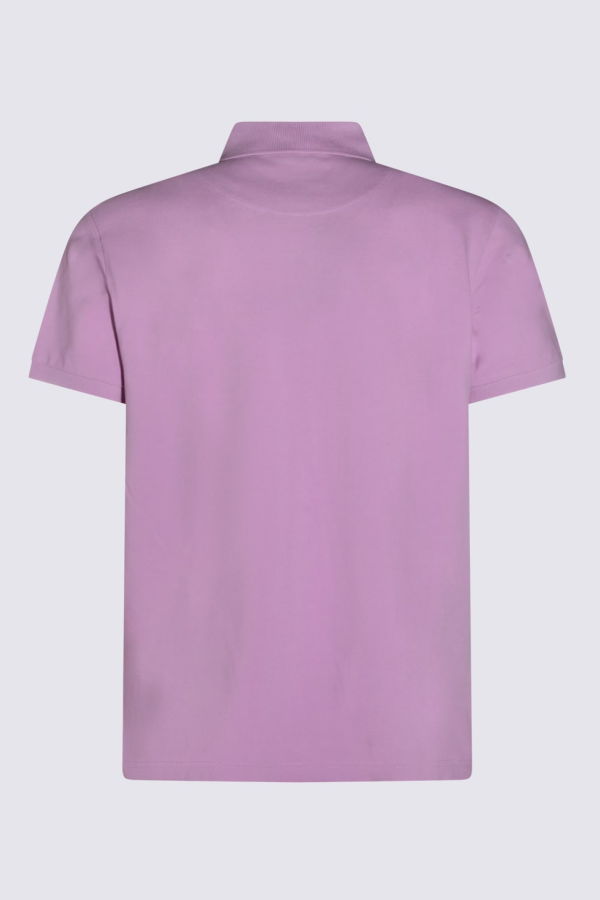 Etro Pink Cotton Polo Shirt