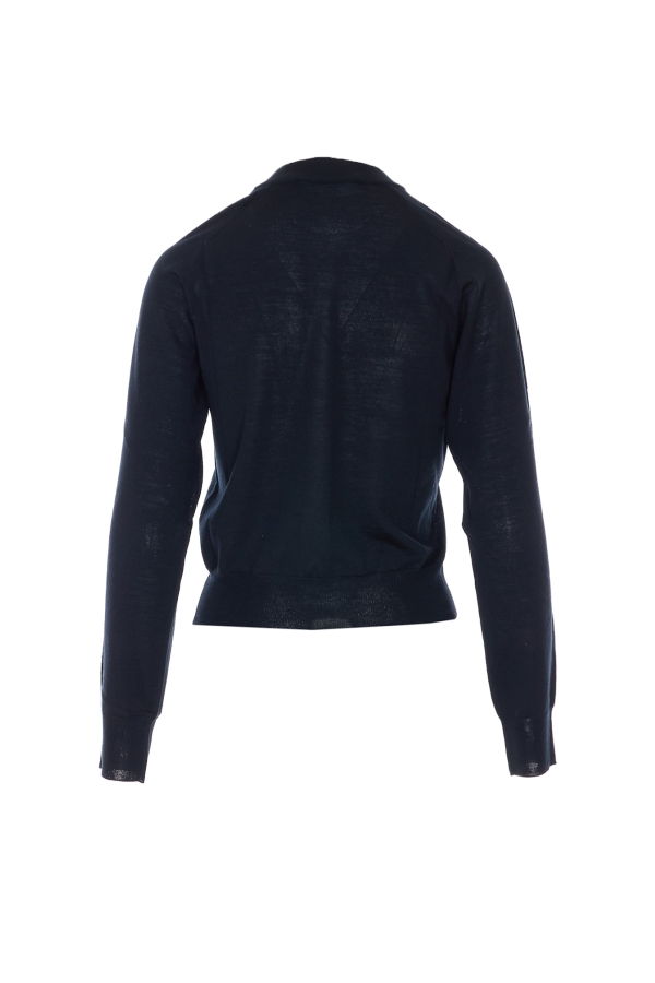 Ami Alexandre Mattiussi Logo Cardigan - Black