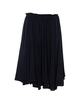 Ami Alexandre Mattiussi Midi Corolla Skirt - Black - Thumbnail 1