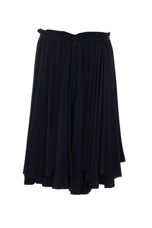 Ami Alexandre Mattiussi Midi Corolla Skirt - Black