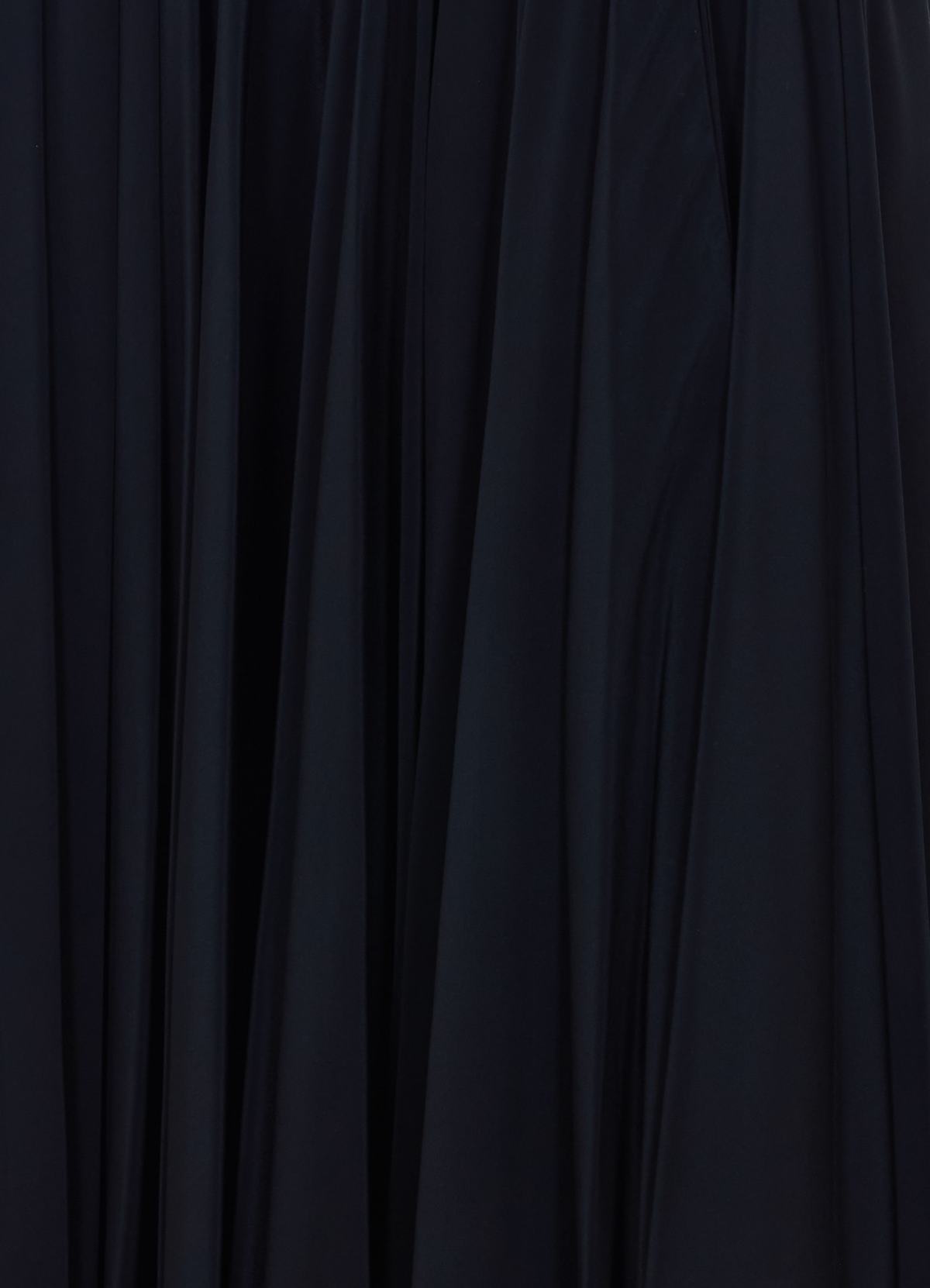 Ami Alexandre Mattiussi Midi Corolla Skirt - Black - Image 3 of 4