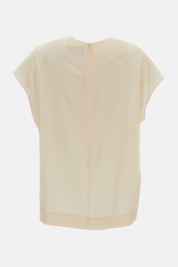 Simone Rocha Poppy Motif Smock Top - White