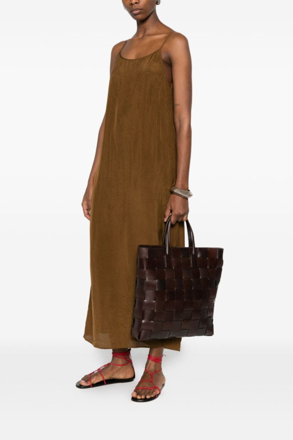 Uma Wang Anaya Long Dress - Camel