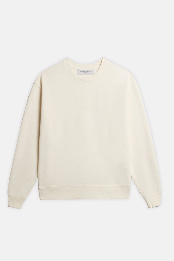 Golden Goose Boxi Sweatshirt Logo Patch - White