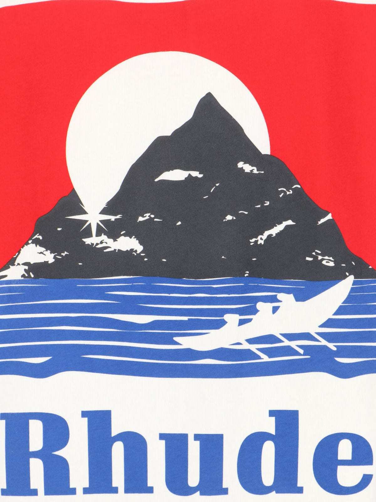 RHUDE Moonlight T-Shirt - White - Image 3 of 3