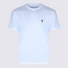 Ami Alexandre Mattiussi Cotton T-Shirt - White - Thumbnail 1