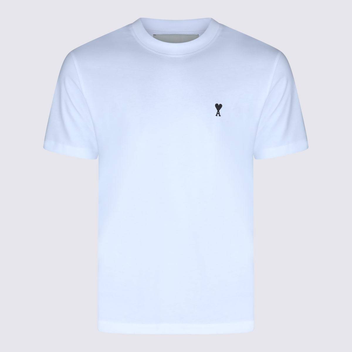 Ami Alexandre Mattiussi Cotton T-Shirt - White - Image 1 of 4