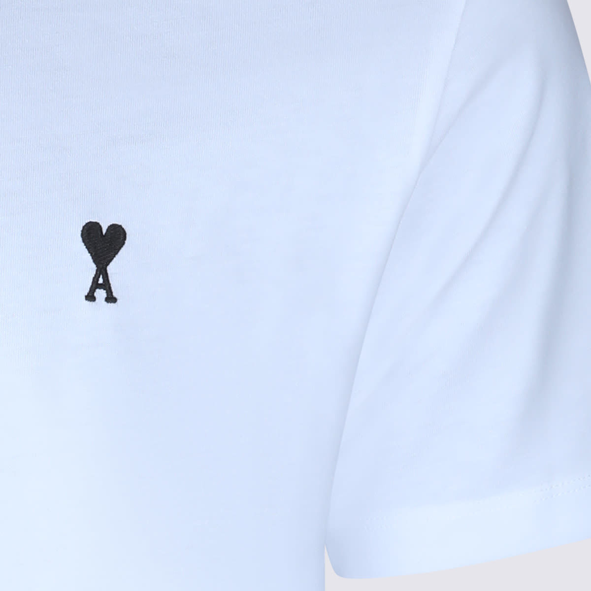 Ami Alexandre Mattiussi Cotton T-Shirt - White - Image 3 of 4