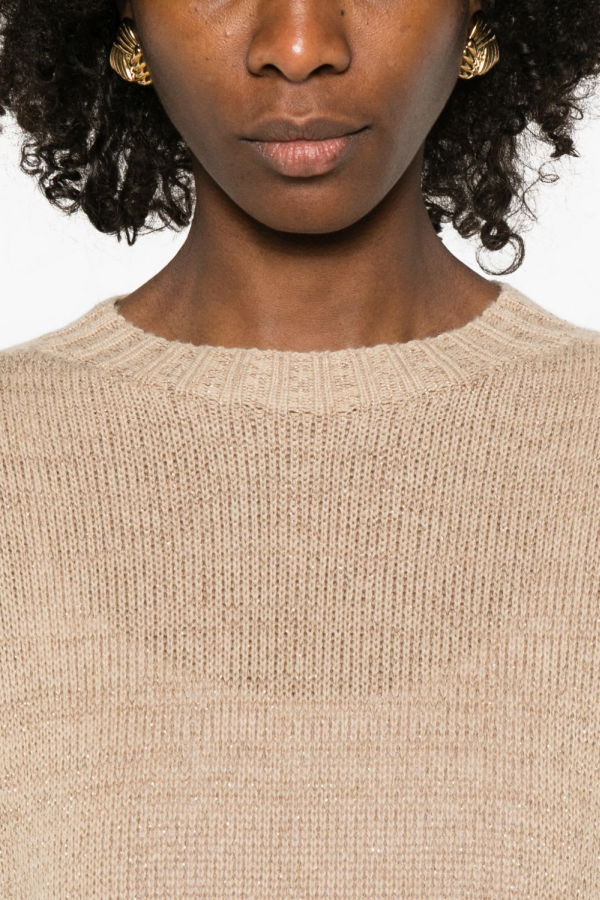Fabiana Filippi Wool Blend Sweater - Beige