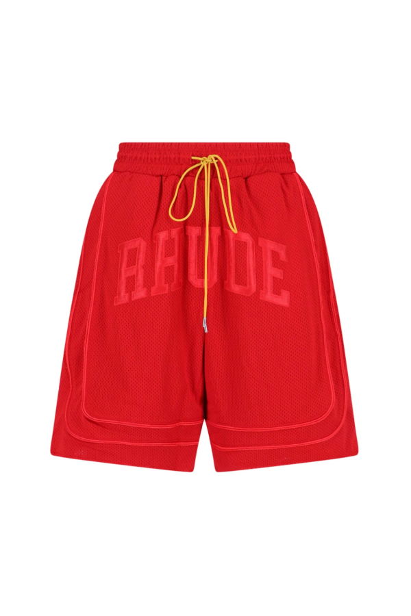 RHUDE Rhude Logo Shorts - Red