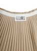 KIDS MM6 Maison Margiela Pleated Skirt - Beige - Thumbnail 3