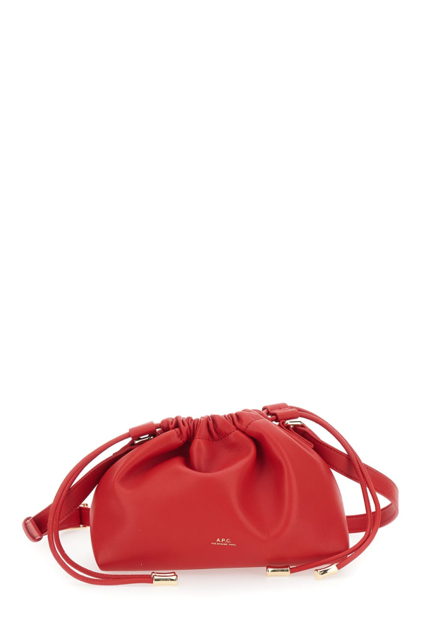 A.P.C. Sac Ninon Mini Shoulder Bag - Red