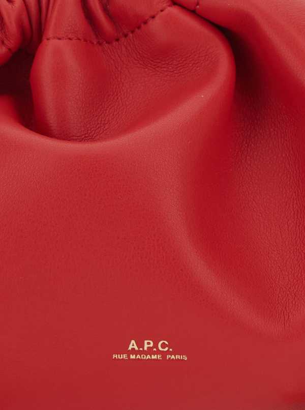 A.P.C. Sac Ninon Mini Shoulder Bag - Red