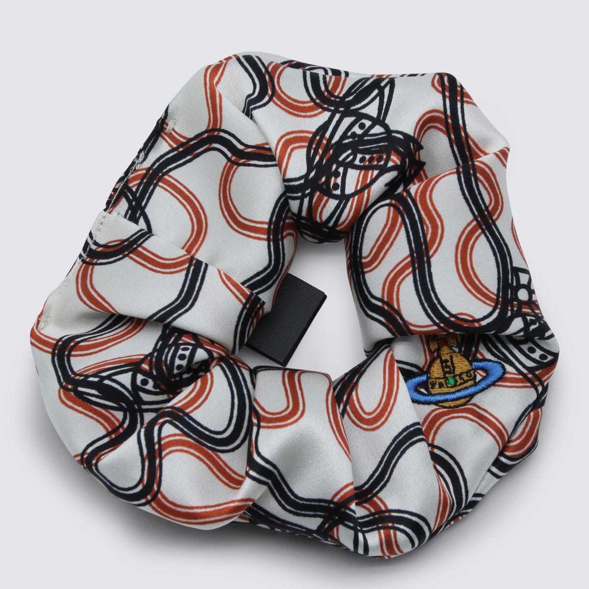 Vivienne Westwood Silk Hair Accessories - WHITE/WIGGLE - Image 1 of 3