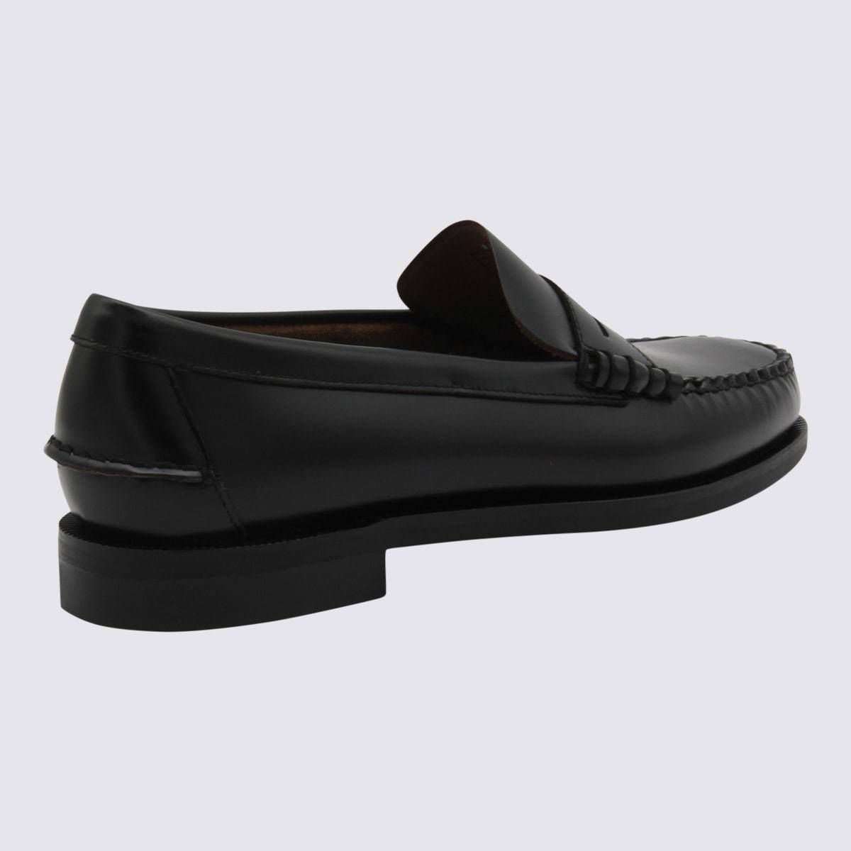 Sebago Leather Loafers - Black - Image 3 of 4