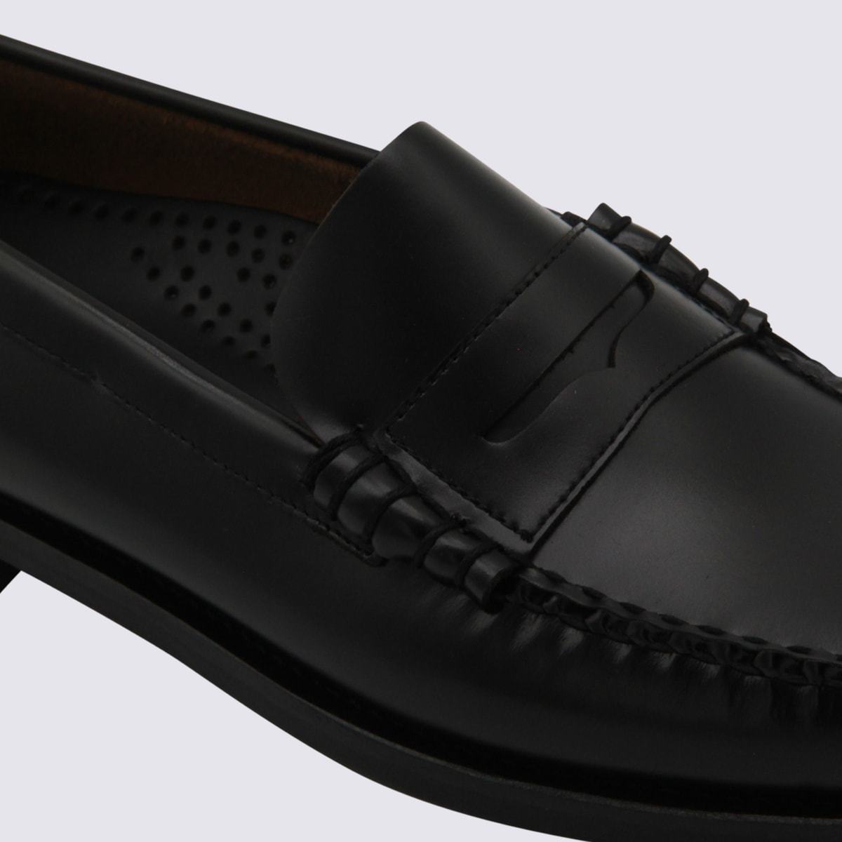 Sebago Leather Loafers - Black - Image 4 of 4