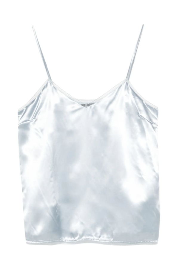 Fabiana Filippi V-Neck Tank Top - Blue
