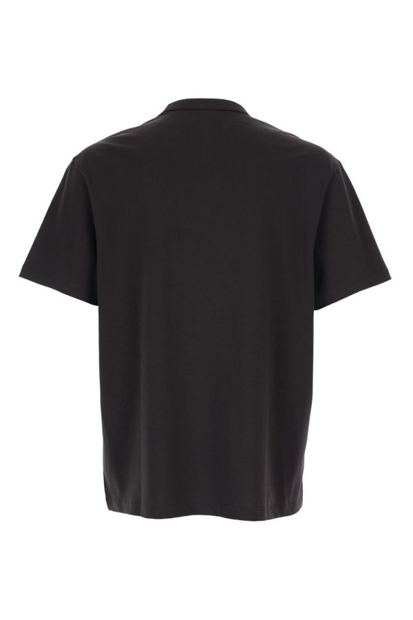 A.P.C. Crew Neck Cotton T-Shirt with Front Logo - Brown